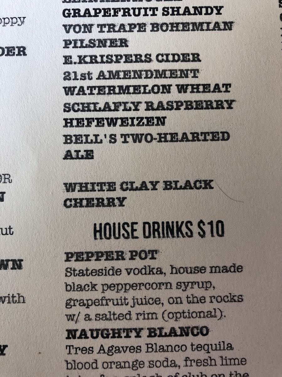 Race Street Cafe Menu - Image 6